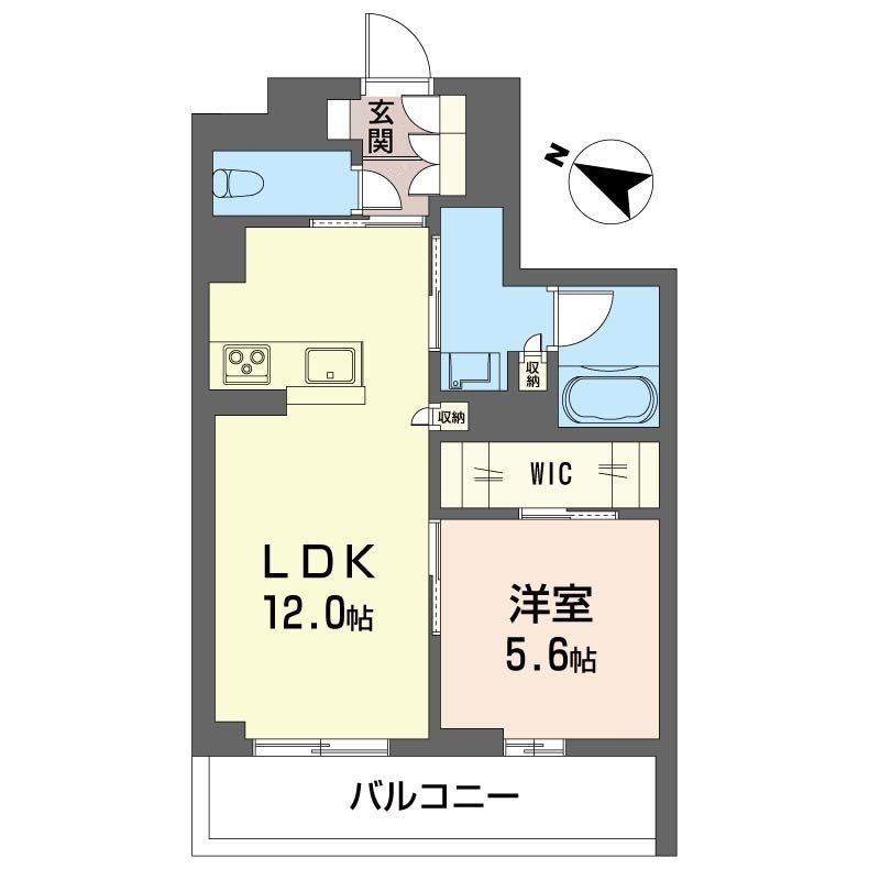 サン宮前 303号室 間取り