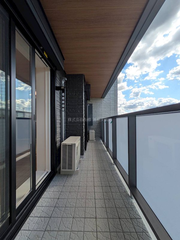 シャン　エトワール ベランダ