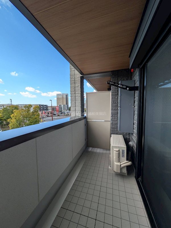 シャン　エトワール ベランダ