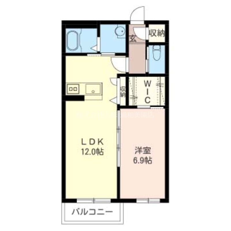 ロイヤル サルーン タケオⅡ 102号室 間取り