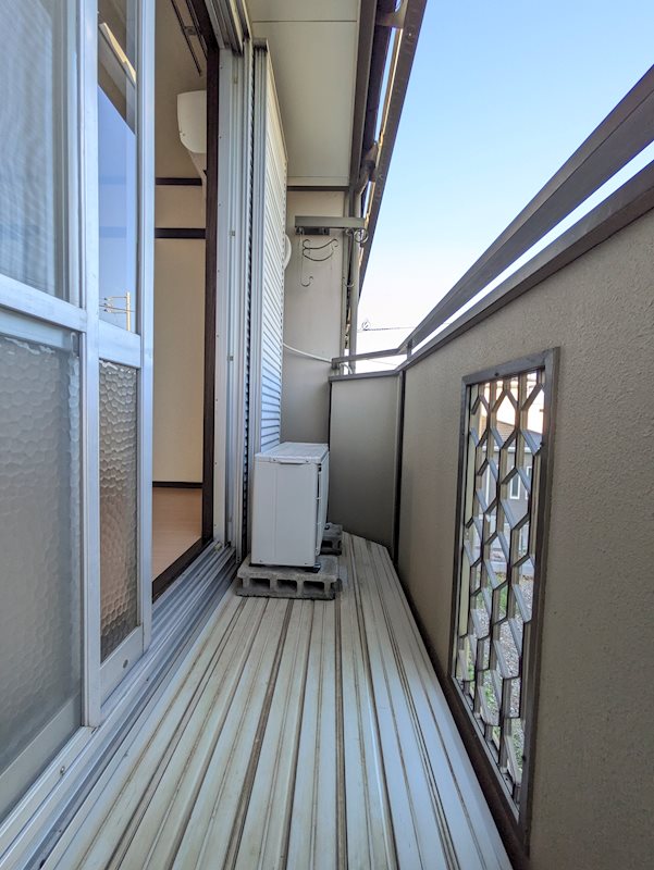 アブラヤハイツB ベランダ