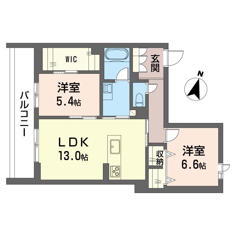 スターヴィレッジ 201号室 間取り