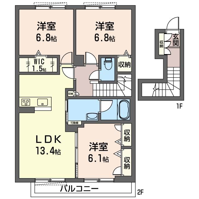 エレベジオ 間取り