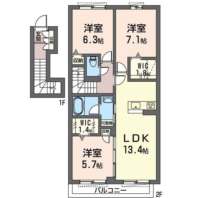 エレベジオ 間取り