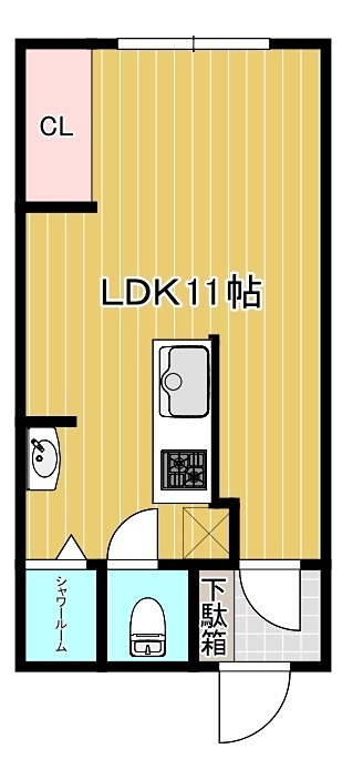 アパートメントテラモト 間取り