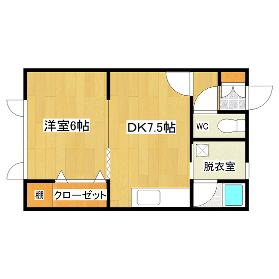 コーポ志栄館 間取り