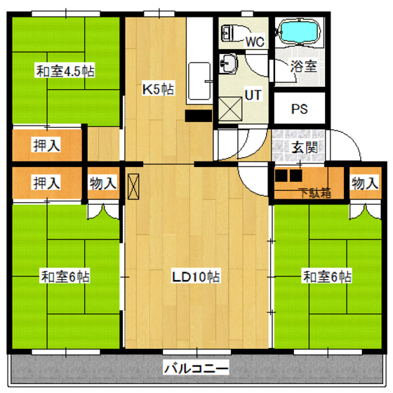 ＭＯＴＯＭＡＣＨＩ７１５ 間取り