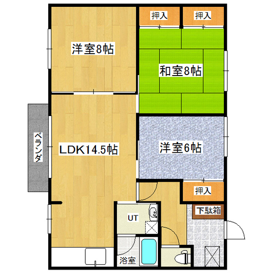 メゾンフォルテシモ 間取り