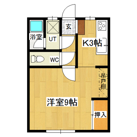 コーポグリーンタウン 間取り