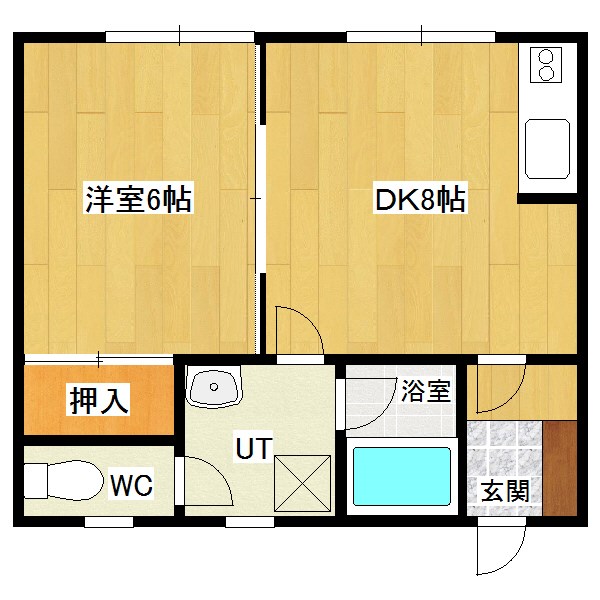 サンハイツ２ 間取り