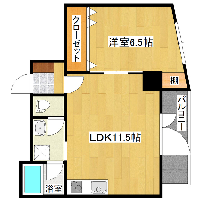 A-1BLD（エーワンビル） 間取り