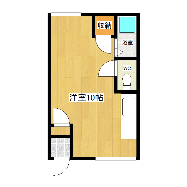 横山ハイツ 間取り