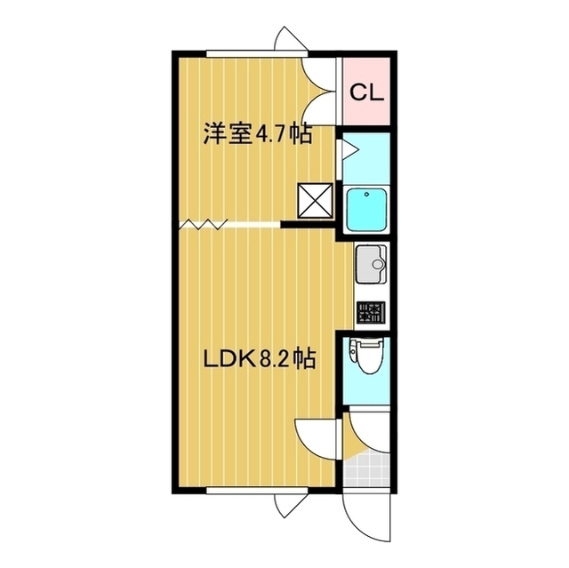 オーチャードK1 間取り