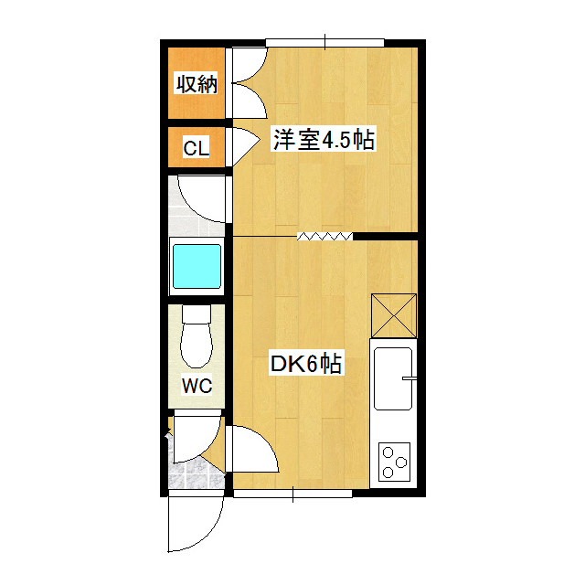 コーポ南仲町 間取り