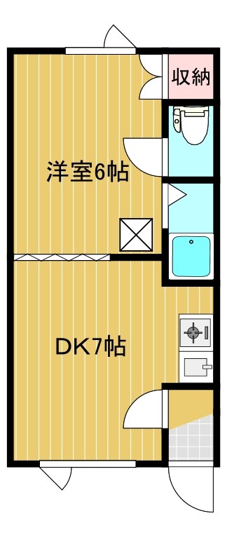 第７日研ハイツ 間取り