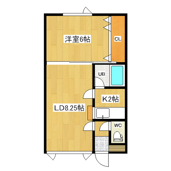 メイプルハウスＢ 間取り