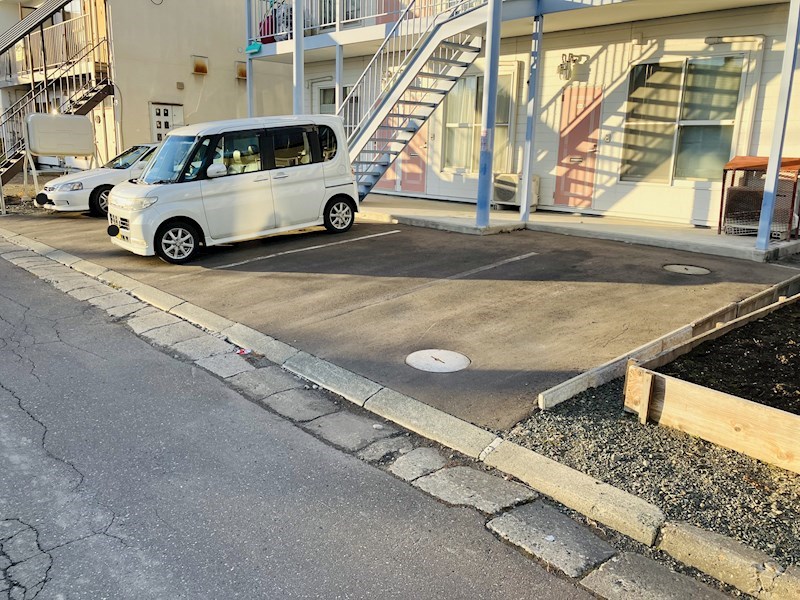 コーポときわ 駐車場