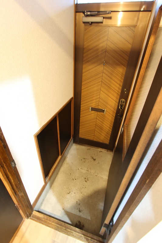 河口マンションＡ 玄関