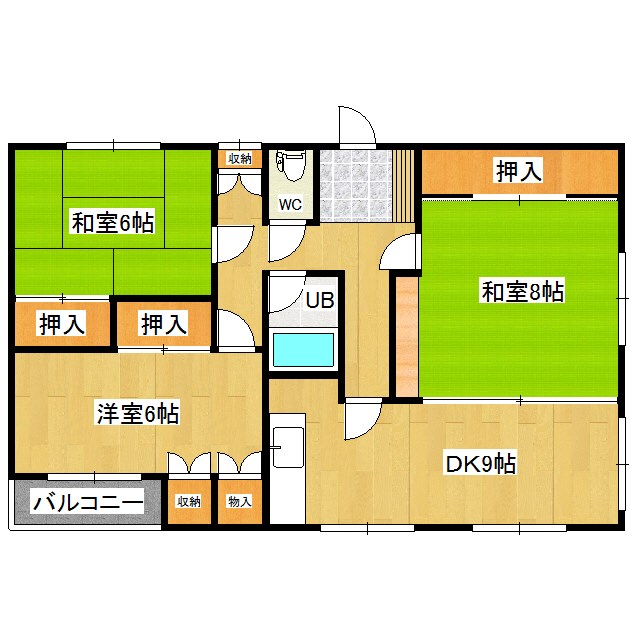 コーポさくら 間取り