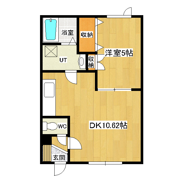 コーポピュア 間取り