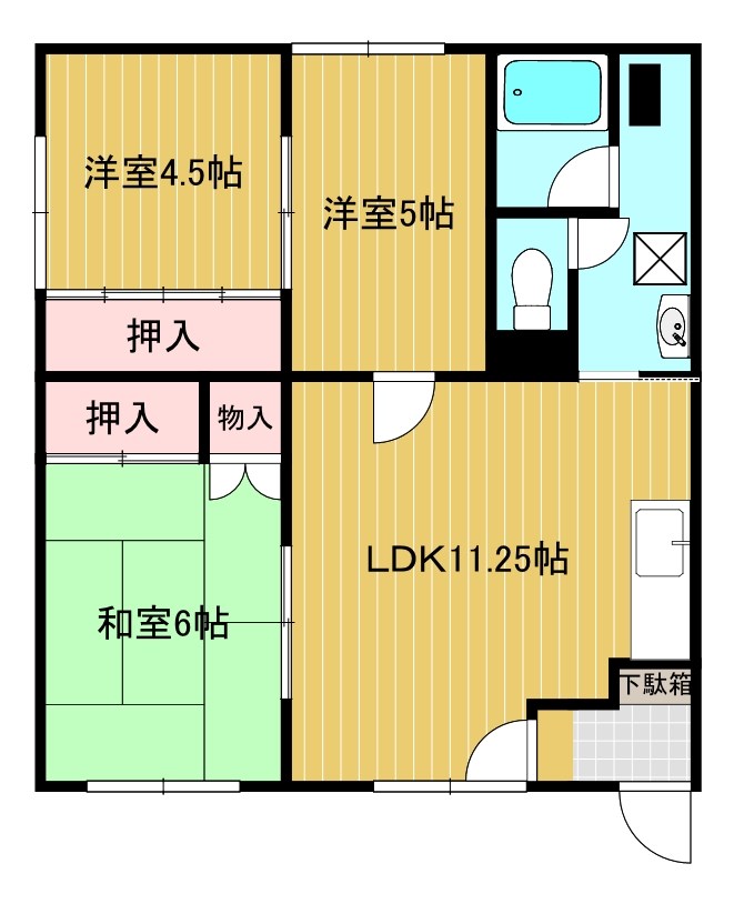 グリーンハイツ高栄 間取り