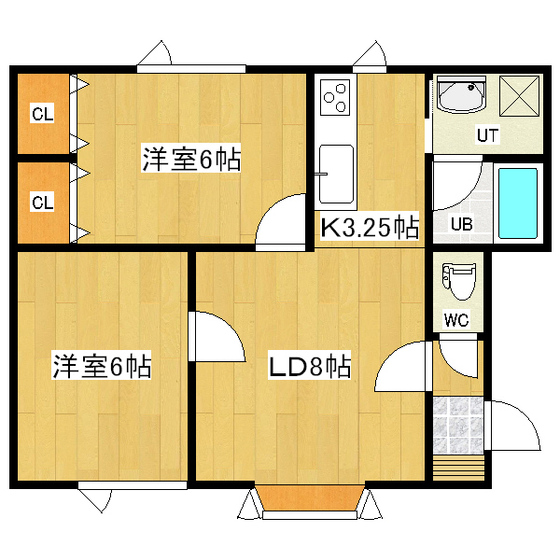 コーポ北上 間取り