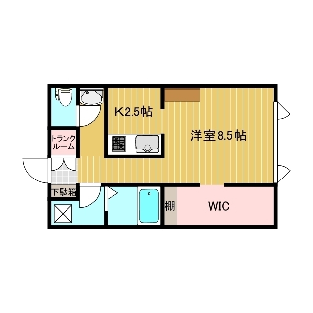 Lulu HouseⅠ（ルルハウス1） 間取り