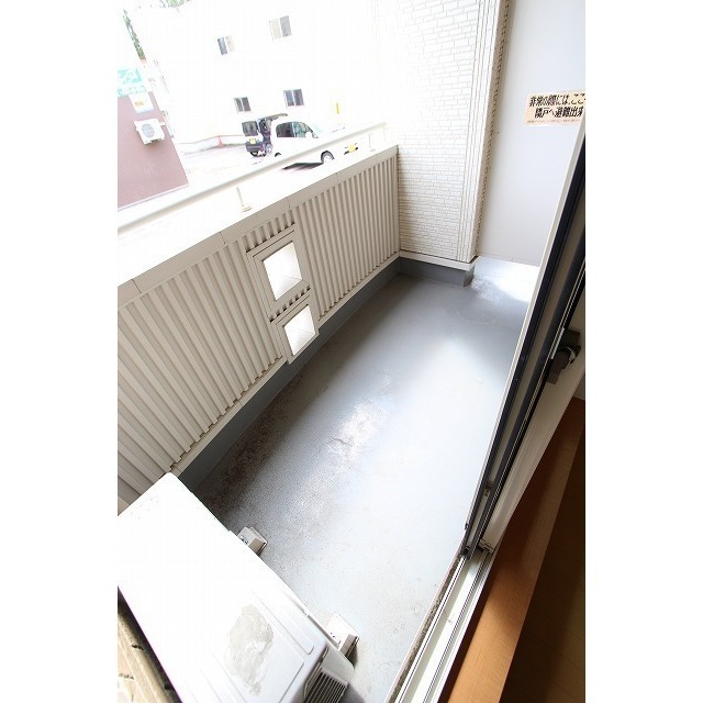 グラビス文京 ベランダ