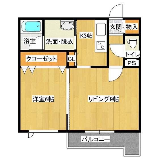 クールラピュタ 間取り