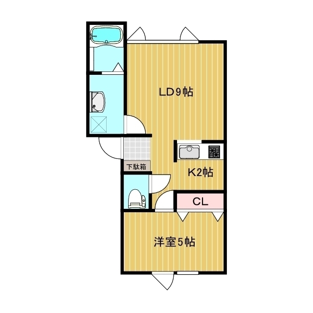 ウエストコート 間取り