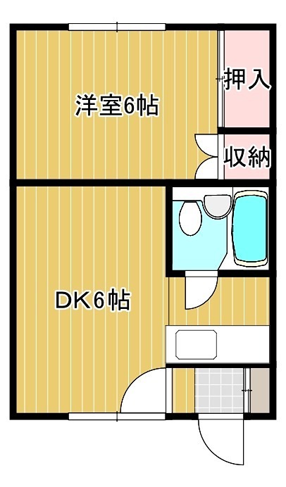 ダイヤモンドハイツ 間取り
