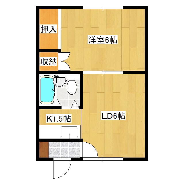 ダイヤモンドハイツ 間取り