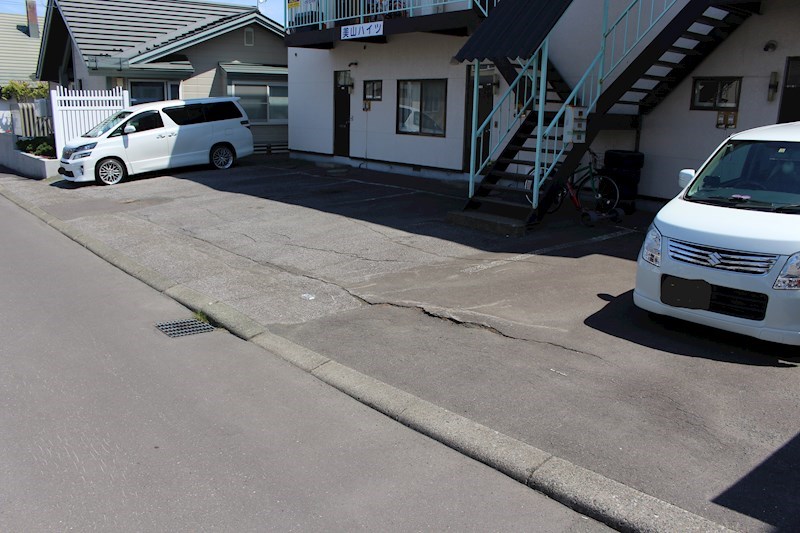 美山ハイツ 駐車場