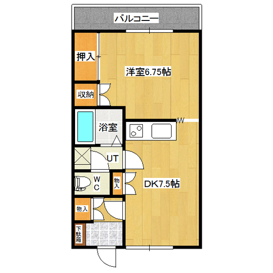 文京ハイツⅡ 間取り