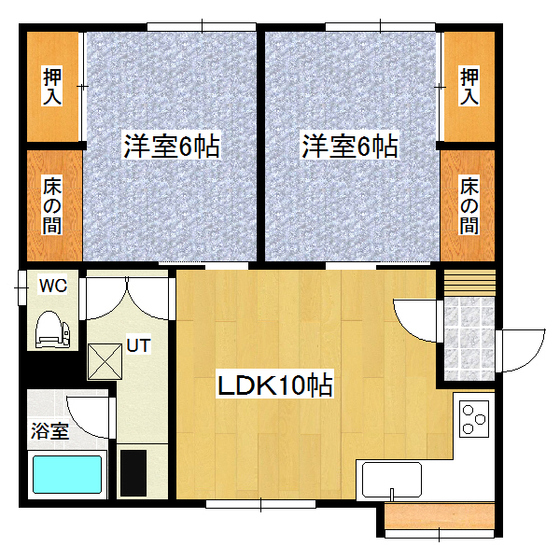 エスポアールマンション（西三輪） 間取り