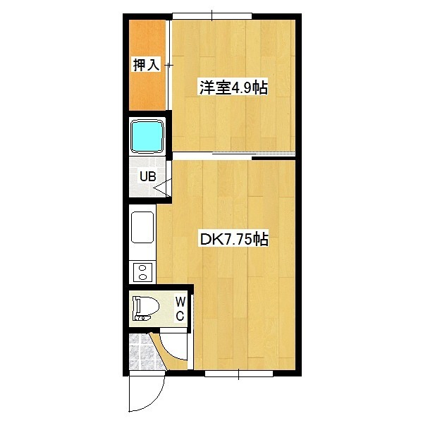 レジデンスFK【アパート】の物件情報（北海道北見市山下町5丁目 | 石