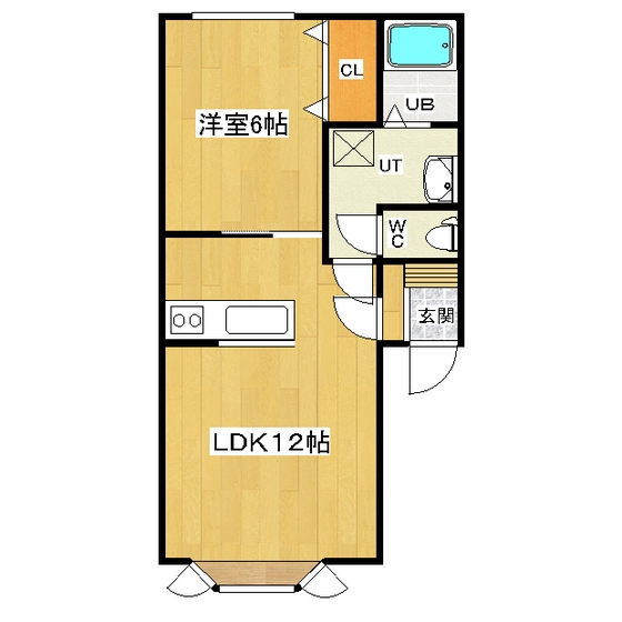 花林ハイツⅡ 間取り