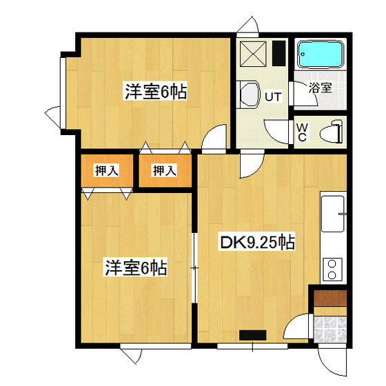 コーポ恵Ⅱ 間取り