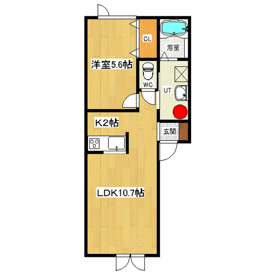 ClassⅡ（クラス ツー） 間取り