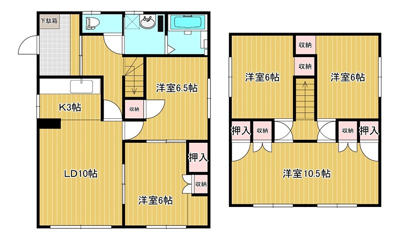 北海道北見市東陵町45-5 間取り