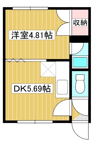 コーポ古都 間取り