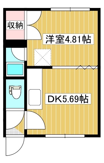 コーポ古都 間取り