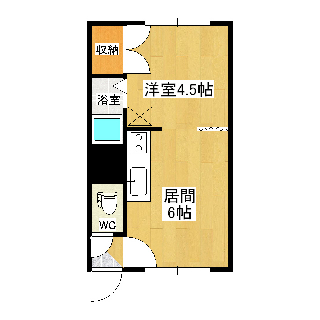 コーポ古都 間取り