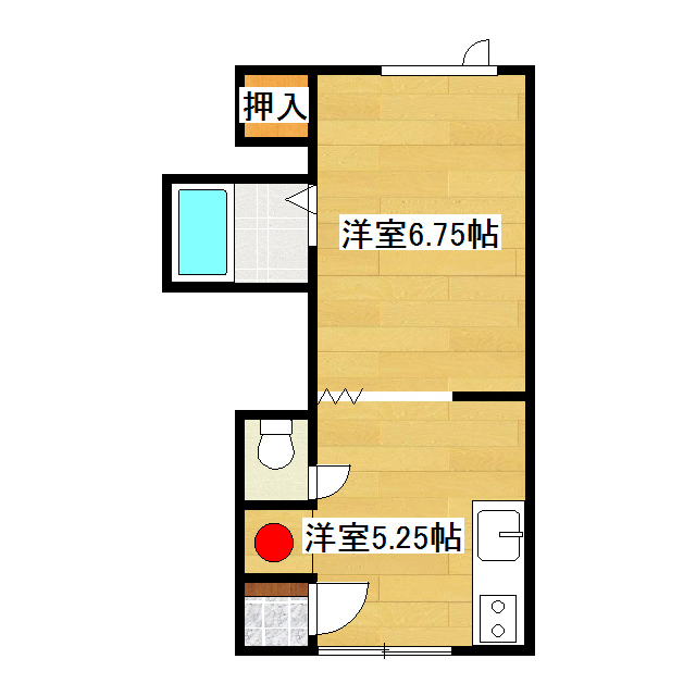 ビューハイツターフⅠ 間取り