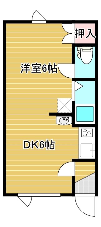 第2日研ハイツ 間取り
