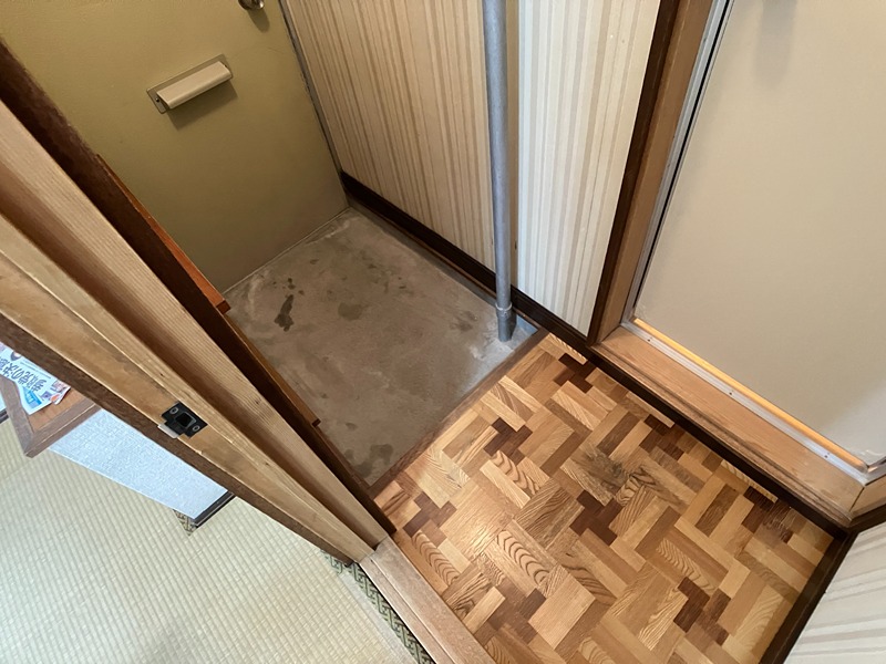 香登マンション 玄関