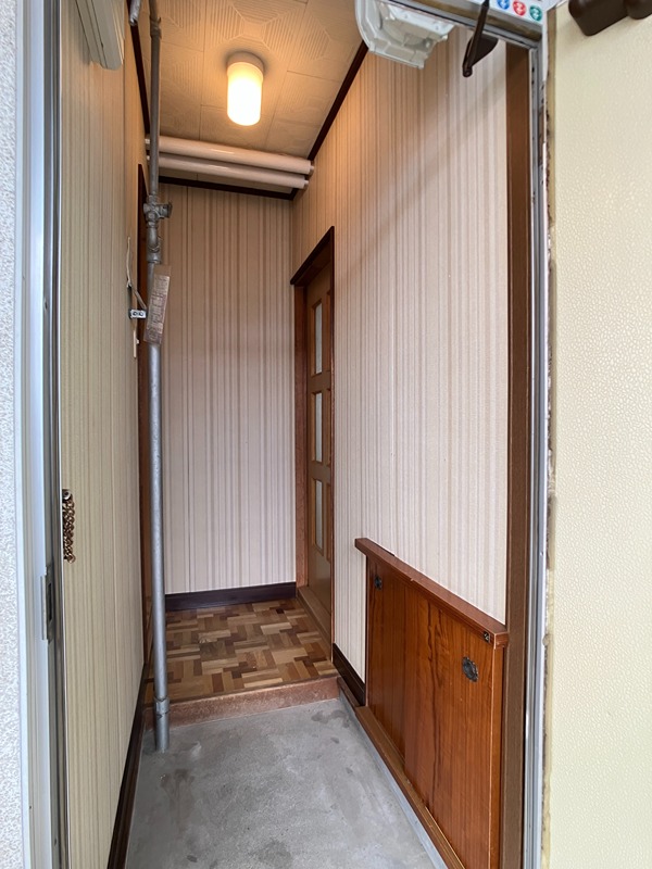 香登マンション 玄関
