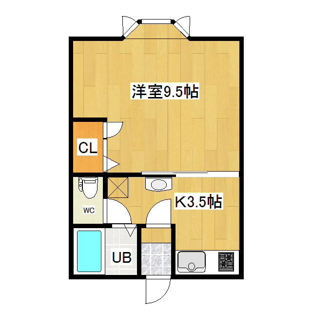 グリーンハイツ坂本 間取り