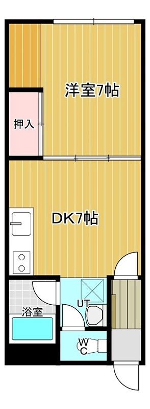 スリーエーマンション３ 間取り