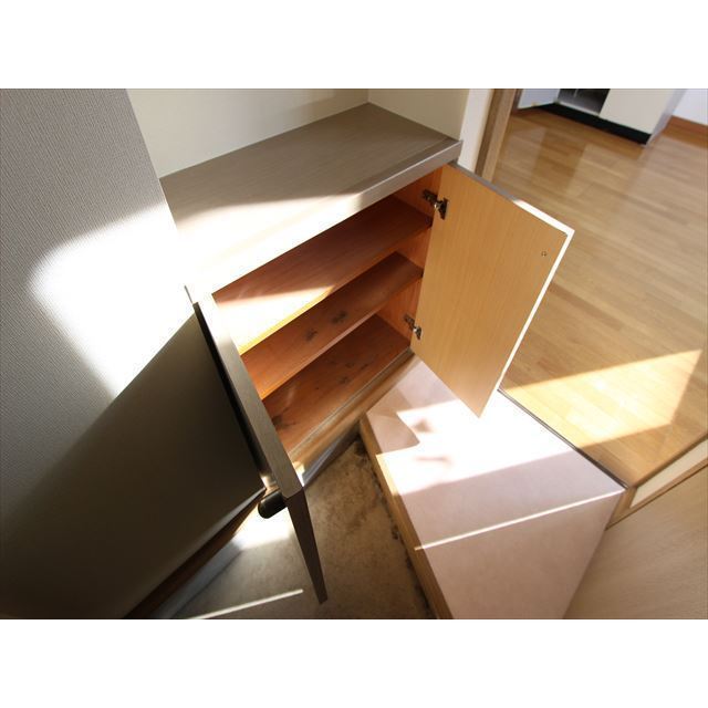 河口マンションＢ 玄関